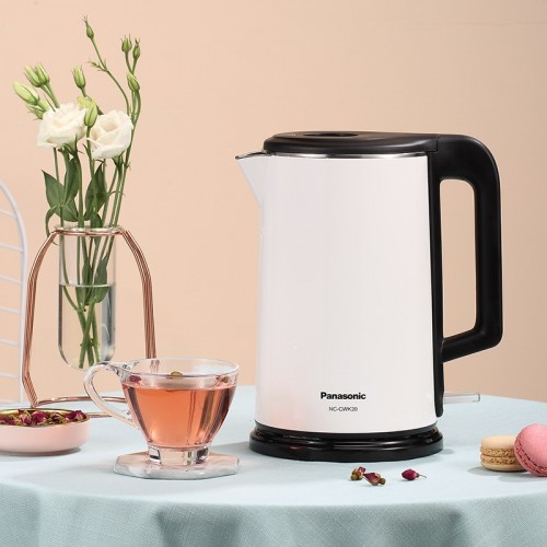Panasonic bình đun nước siêu tốc, ấm đun nước siêu tốc 1.5l 1800w cwk20, cwk21