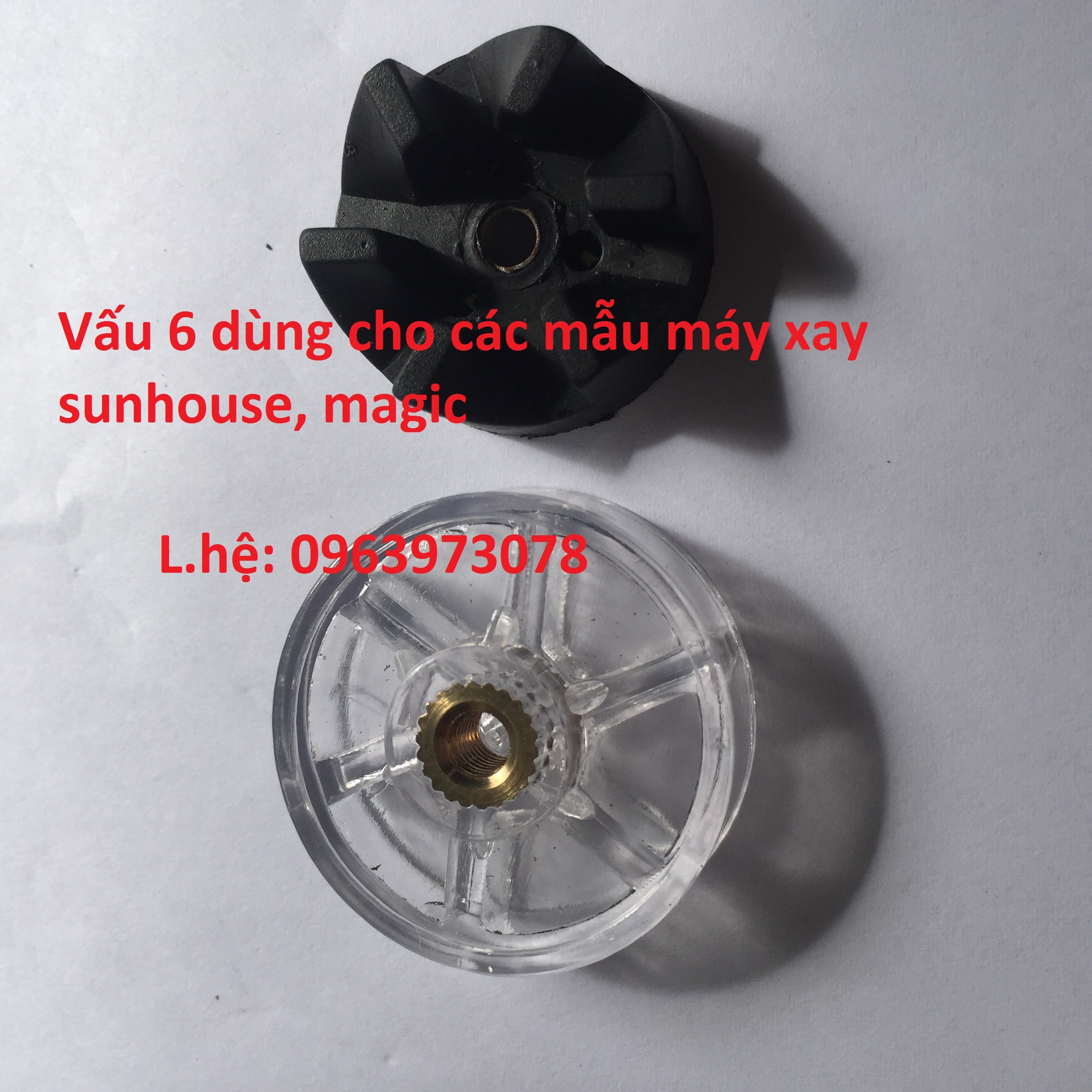 Bộ bánh răng máy xay đa năng vấu 6 - Linh phụ kiện các hãng
