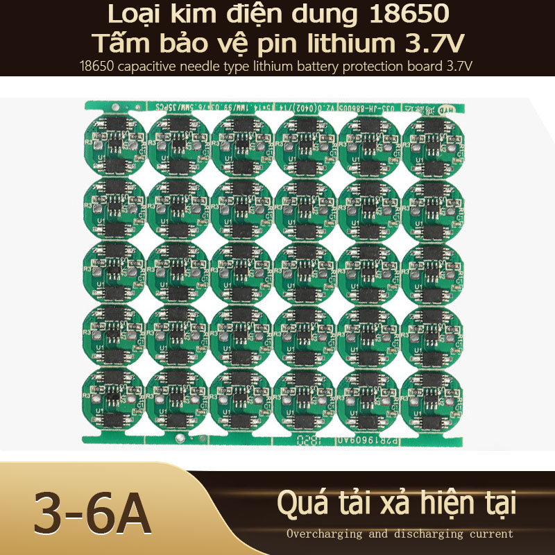 BMS 3.7V pin lithium ban bảo vệ 18650 mô-đun bảo vệ pin lithium bảng cân bằng 3A-6A phụ kiện pin bảng bảo vệ pin bảng mạch