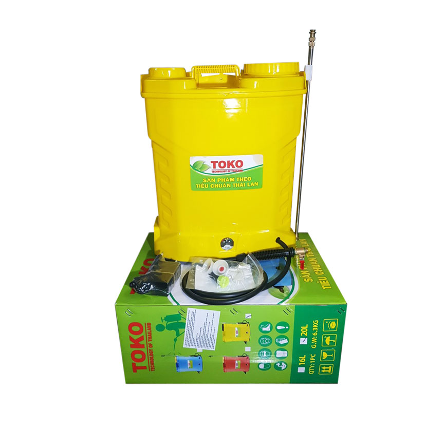 Bình phun xịt điện TOKO 20L