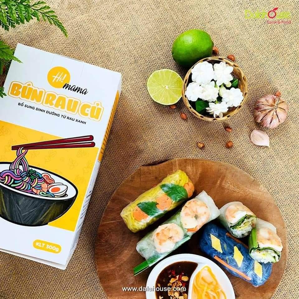Bún rau củ Nguyên Minh- Bún rau củ Himama- Mì rau củ nguyên minh