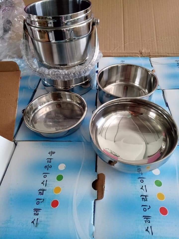 Cặp lồng inox Hàn Quốc 1,4L