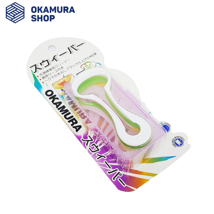 Okamura - Combo 10 Hộp dụng cụ cạo lưỡi Okamura Nhật Bản