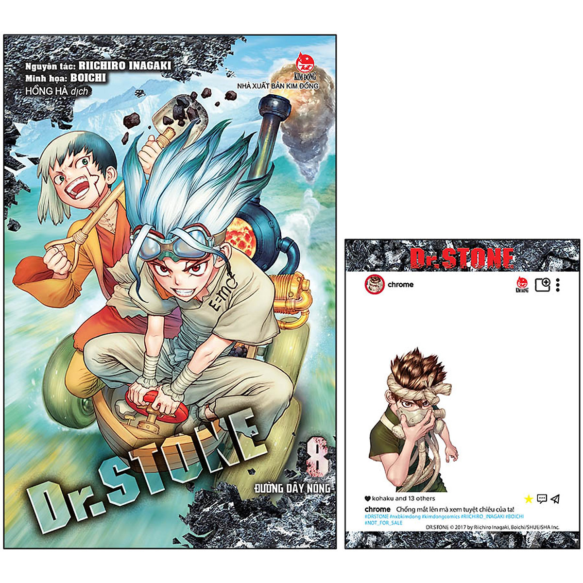 Dr. stone tập 8 - đường dây nóng