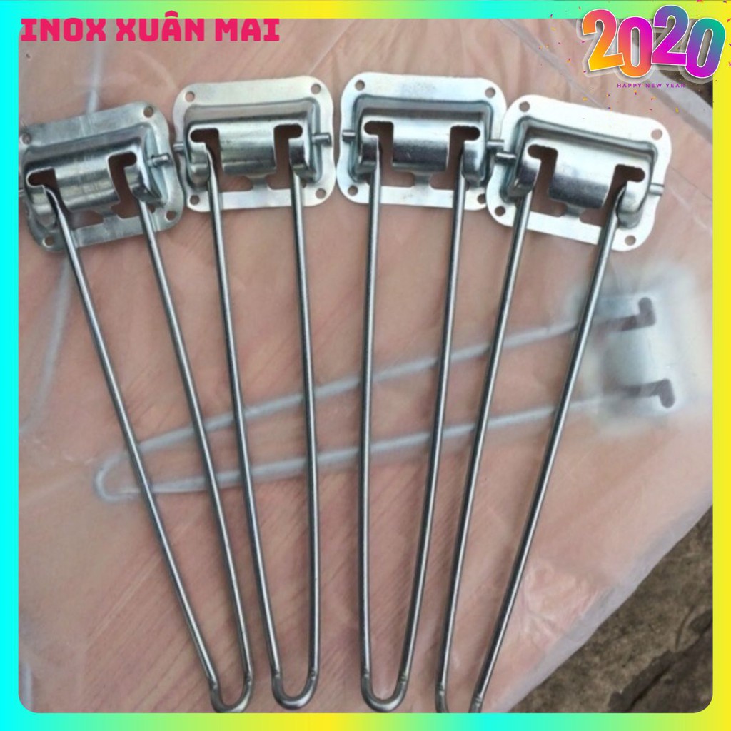 Chân bàn xếp học sinh cao 27cm