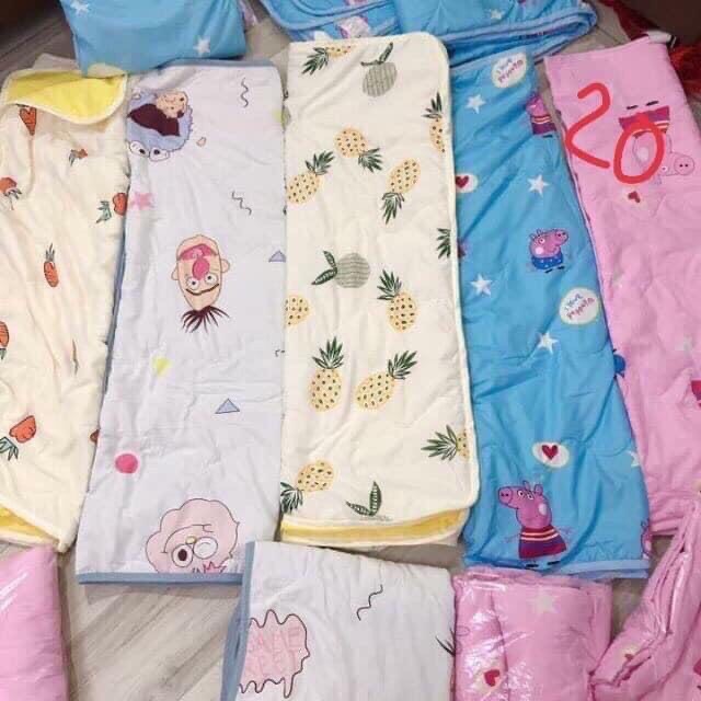 CHĂN ĐŨI TRẺ EM- COTTON ĐŨI CAO CẤP MÙA HÈ MÁT LẠNH CHO TRẺ KÍCH THƯỚC 1MX1M4