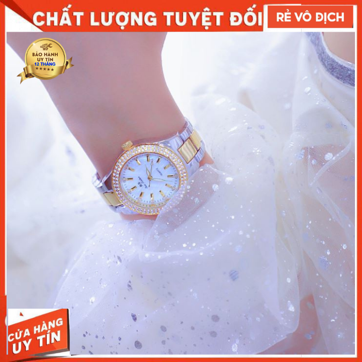 [❤️HÀNG CHÍNH HÃNG❤️] Đồng Hồ Nữ BS Bee Sister 18 chính hãng Cao Cấp Mạ Sáng Bóng Không Phai Màu, Chống Nước Tốt.