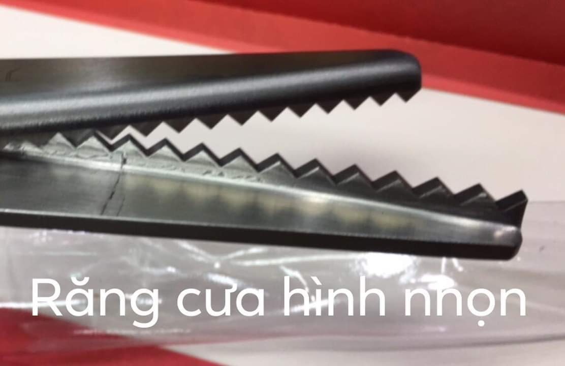 Kéo răng cưa cao cấp hộp đỏ