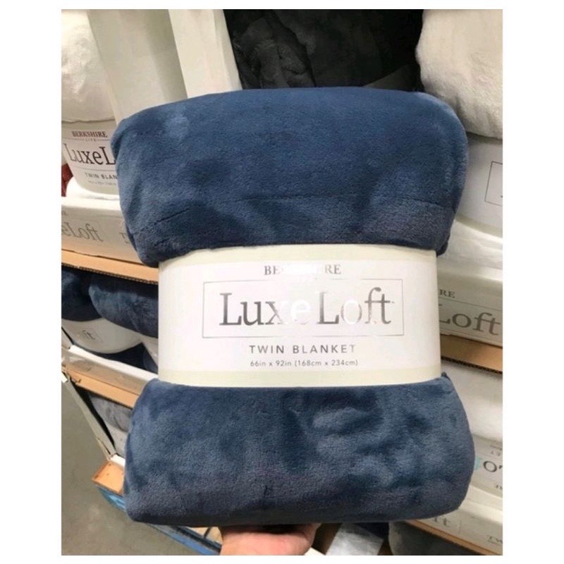 Chăn Mền lông cừu 🌟 LuxeLoft 🌟 chính hãng size Twin 168cm x 234cm