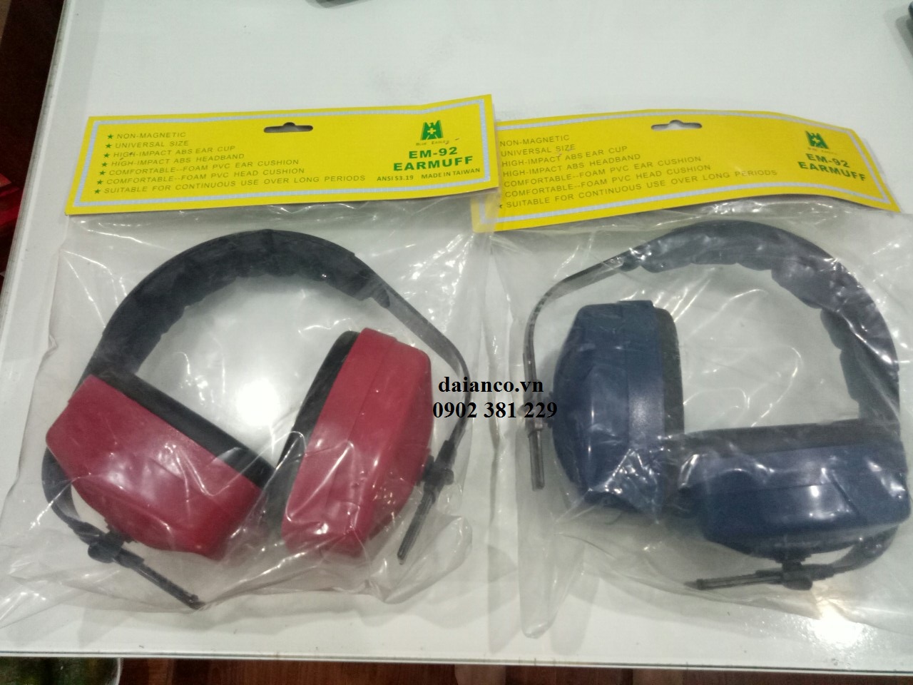 Chụp tai chống ồn, giảm ồn Blue Eagle EM92