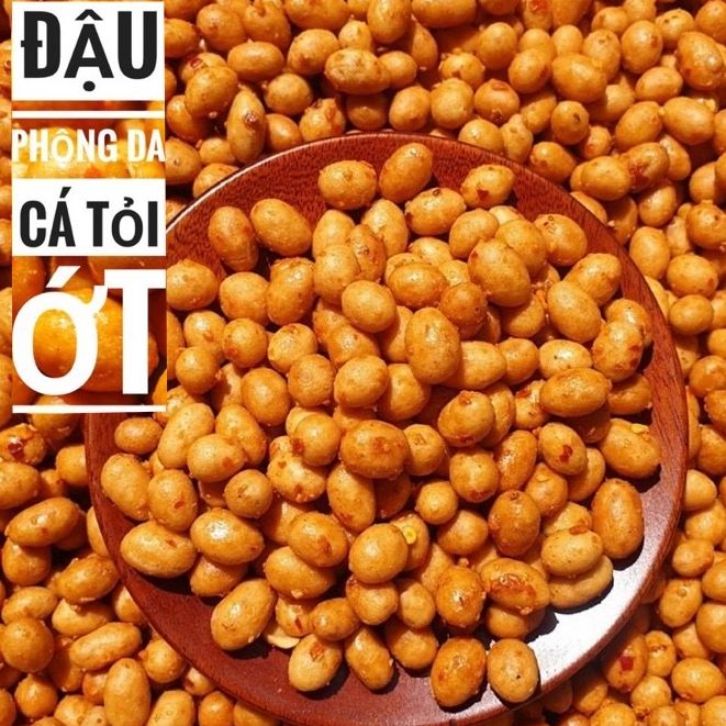 1 KG- Đậu phộng da cá tỏi ớt/tỏi ớt lá chanh