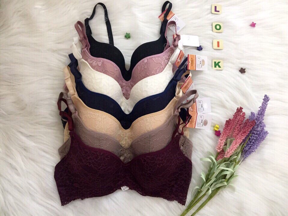 Áo ngực nữ lovely ren mút mỏng 1cm có gọng - áo ngực lovely - ao nguc nu - ao mut mong