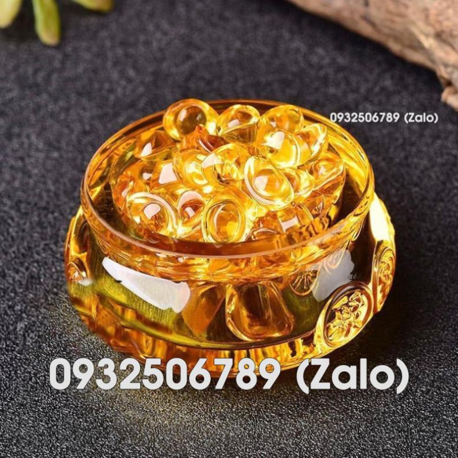 Bát tụ bảo thỏi vàng kim nguyên bảo , bát tụ bảo 7 sắc màu nhiều kích thước 8cm 6cm- phong thủy pasa