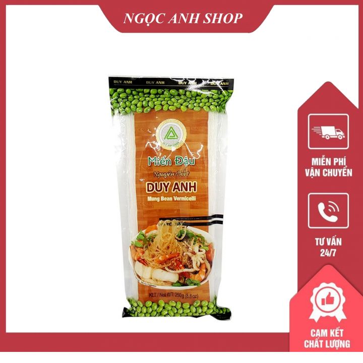 Miến đậu xanh xuất khẩu duy anh/miến khô 250gram