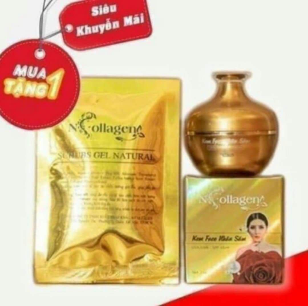 [HCM]Kem face Sâm Ncolagen (TặNg KèM SéT TẩY Tế BàO ChếT)