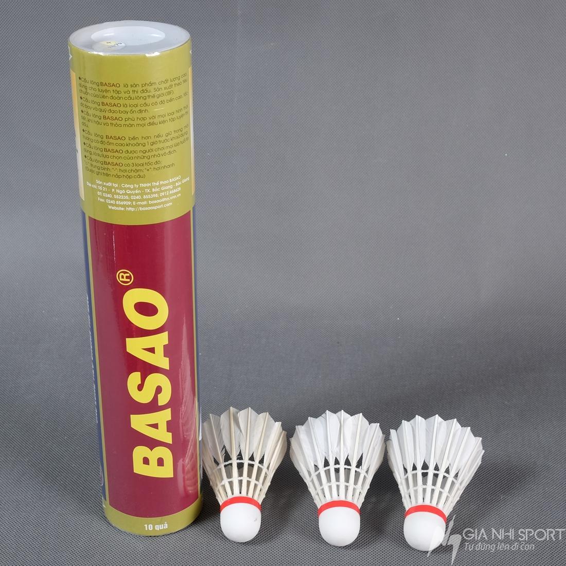 Hộp Cầu lông ba sao loại rẻ dùng cho học sinh - hộp 10 quả