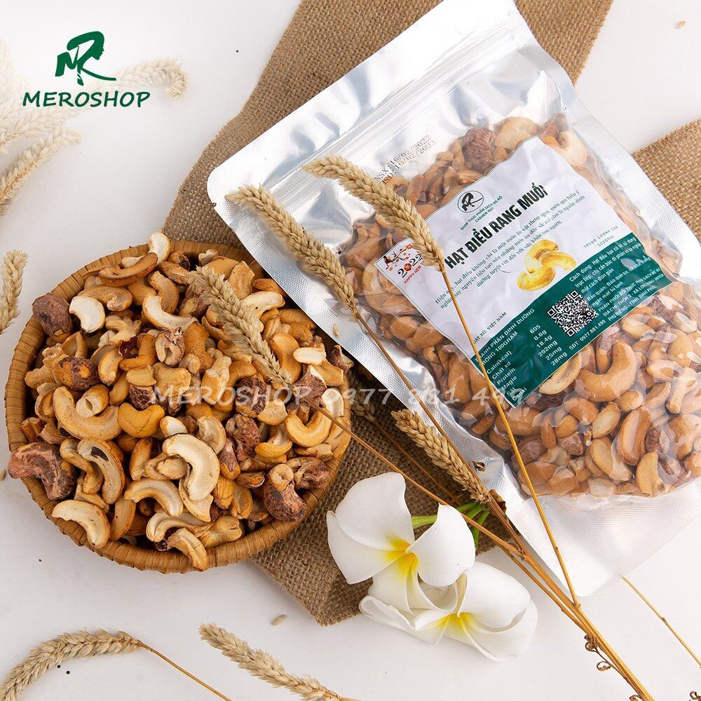 500gram hạt điều rang muối shop mẹ rô giòn ngon