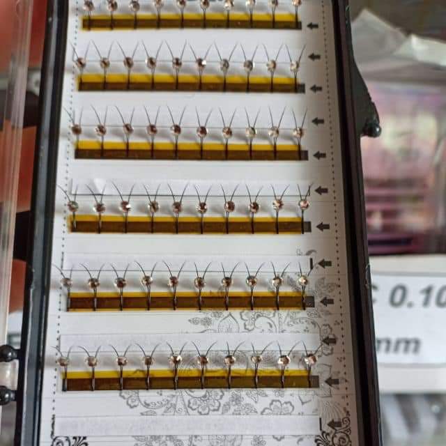 Mi đính đá để nối mi