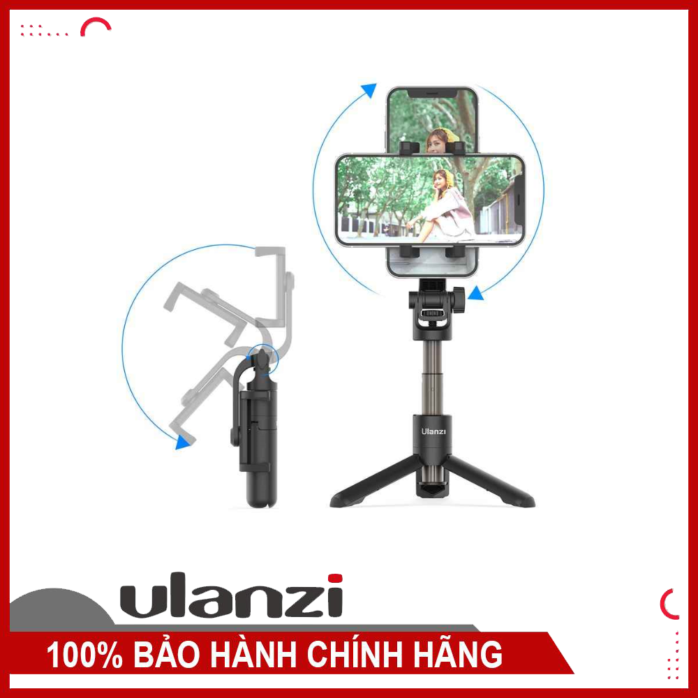 ULANZI MT-38 - Chân Tripod Mini cầm tay dành cho Điện thoại, có thể gập nhỏ gọn lại và điều chỉnh góc nhìn 200°