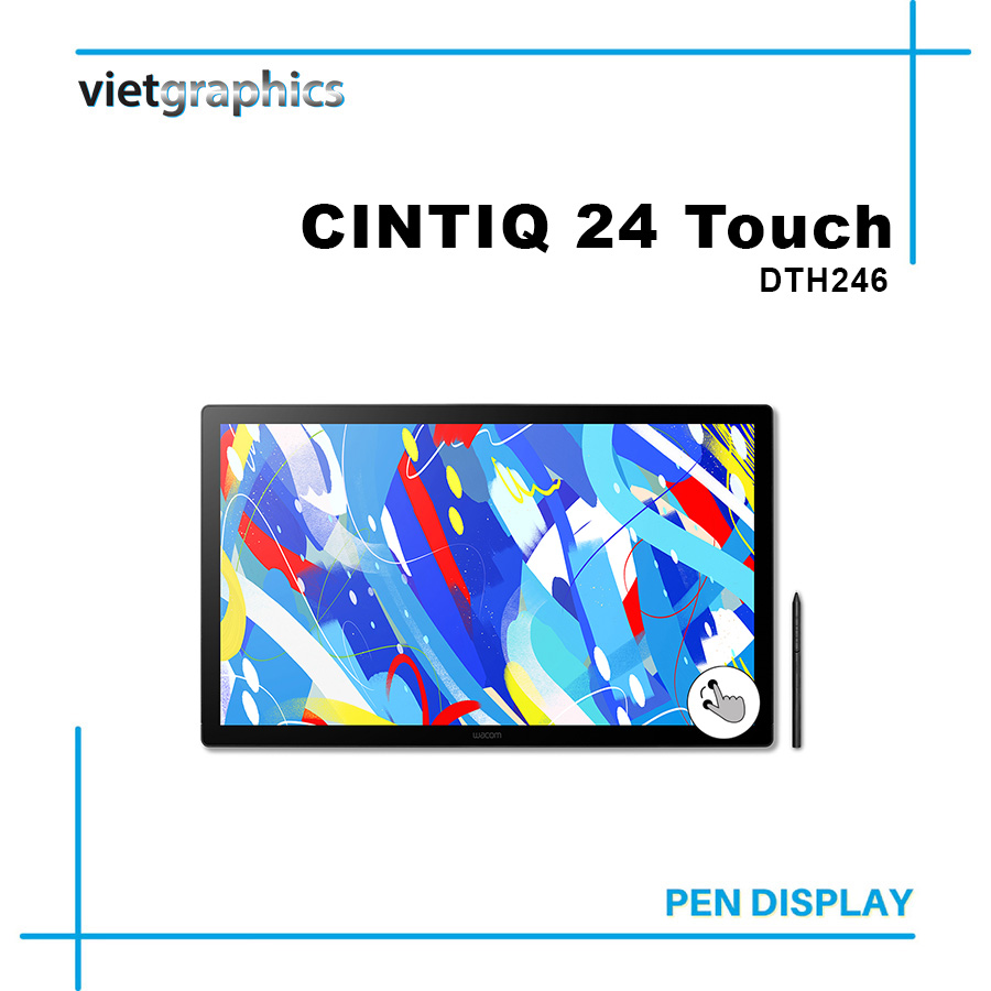 Bảng vẽ LCD Cintiq 24 Touch (2.5K)