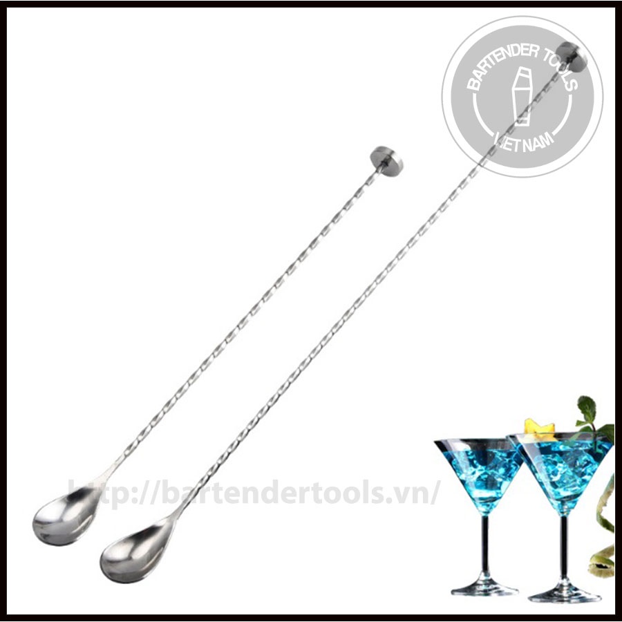 Thìa pha chế loại đồng xu - barspoon