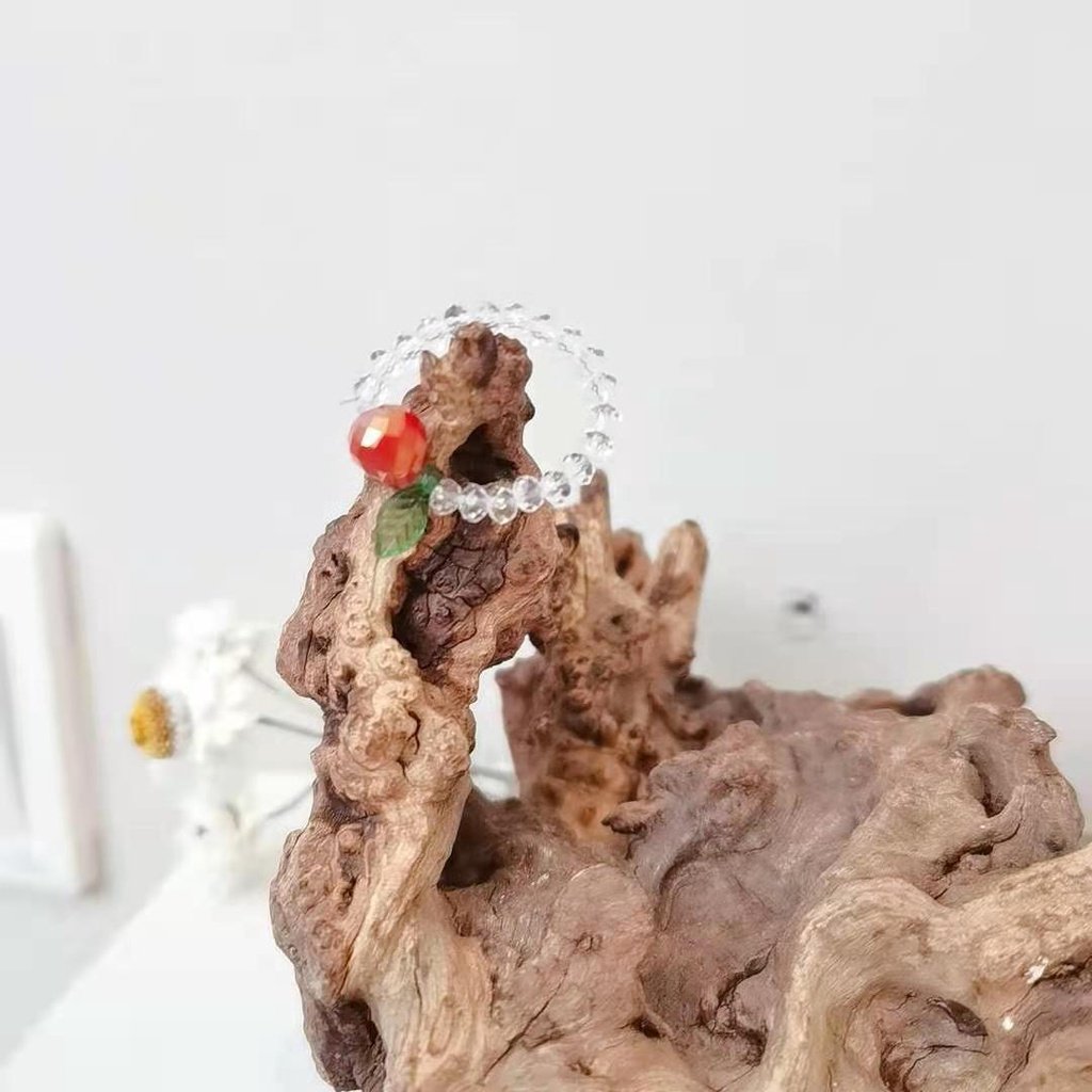 Nhẫn kết pha lê trái cây