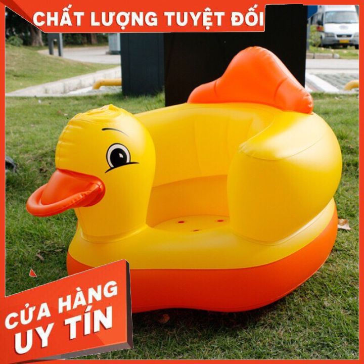 Ghế hơi tập ngồi con vịt cho bé