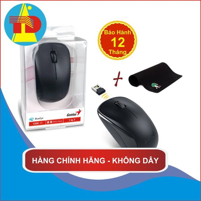 Chuột không dây máy tính genius v6000 - n7005 - thái dương shop