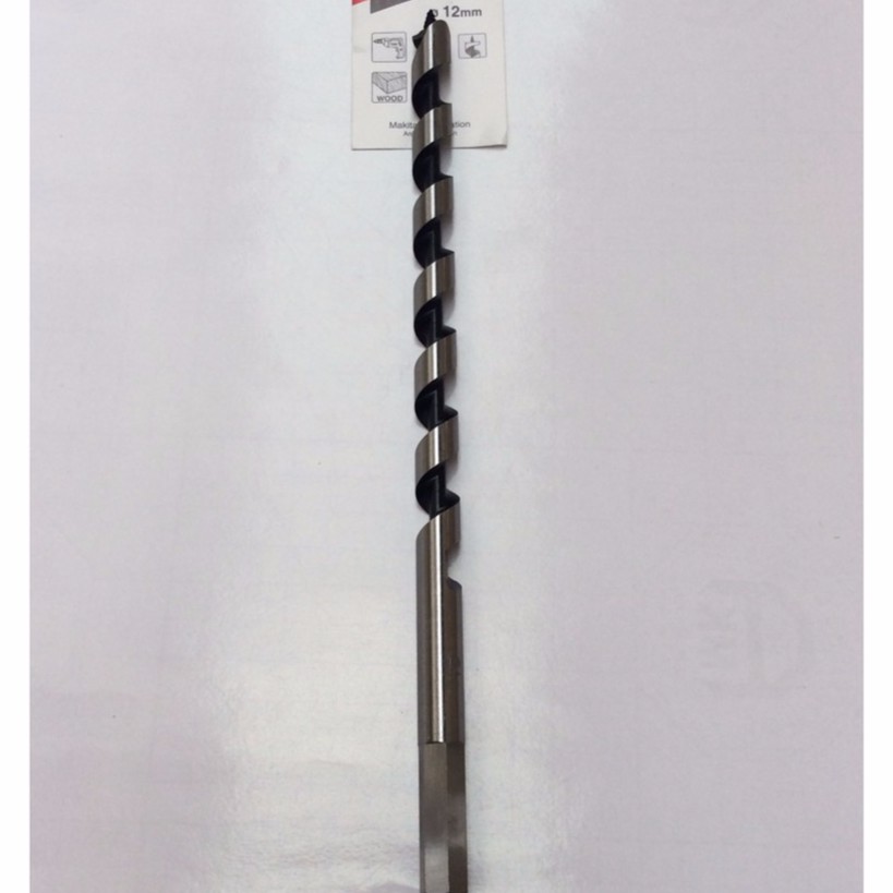 Mũi khoan gỗ hình xoắn ốc 12mm x 250mm chân lục giác makita d-07369 | dcsg