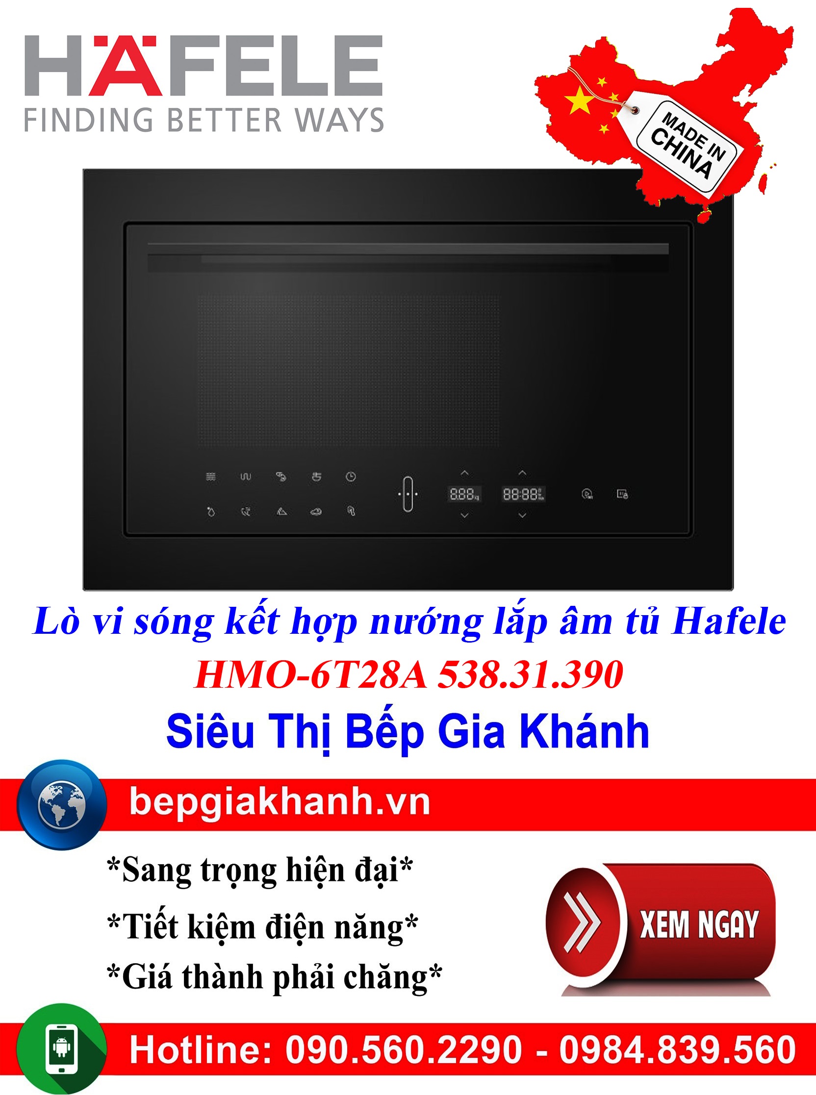 [HCM]Lò vi sóng kết hợp nướng lắp âm tủ Hafele HMO-6T28A 538.31.390 sản xuất Trung Quốc, lò vi sóng, lò vi sóng có nướng, lò vi sóng mini, lò vi sóng sharp, lò vi sóng điện mini, lò vi sóng aqua, lò vi sóng nhỏ