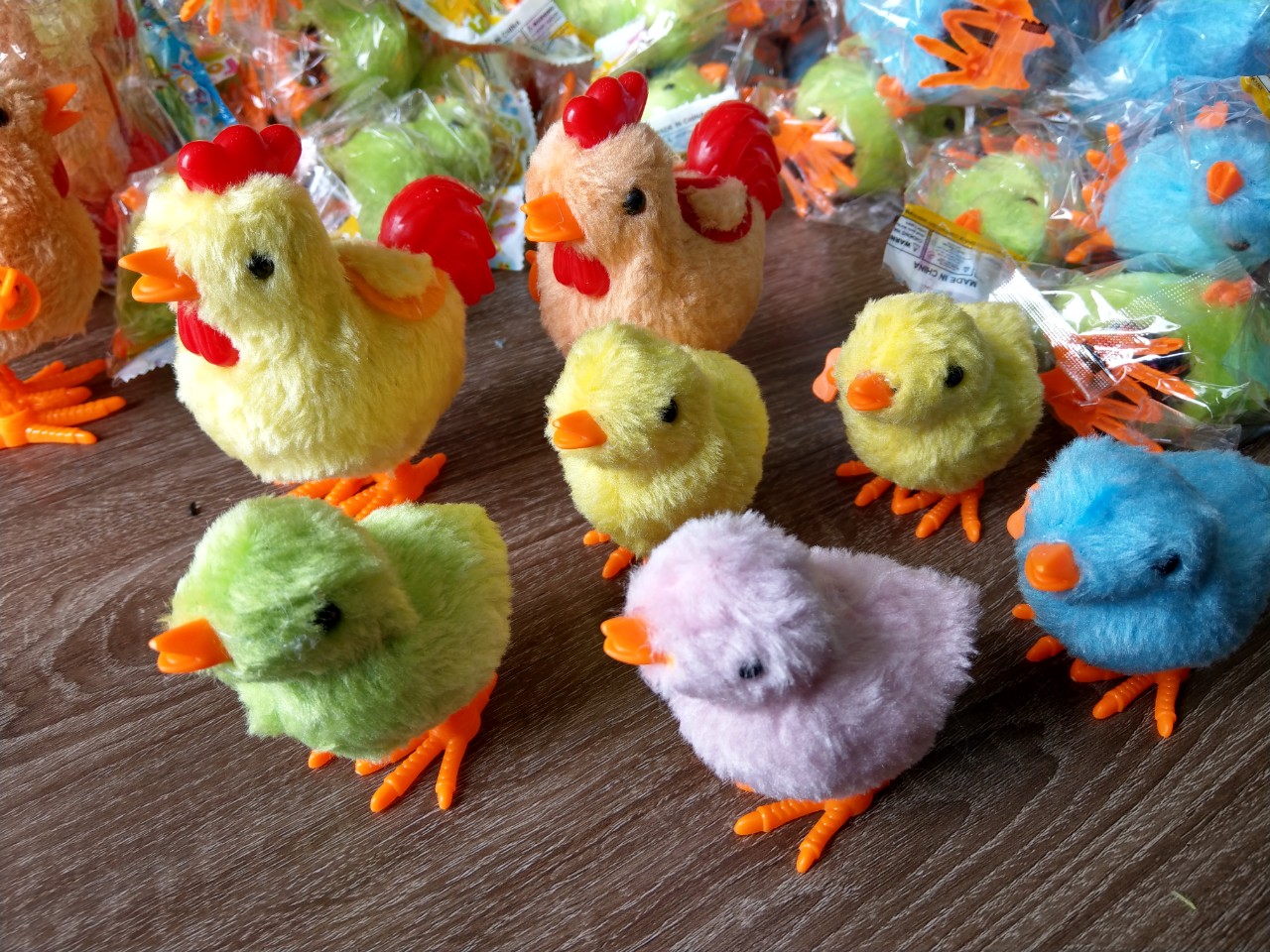 Set cả đàn Gà bố mẹ + Gà Con Nhảy Lon Ton - Quà tặng tuyệt vời cho bé 🎁🎁