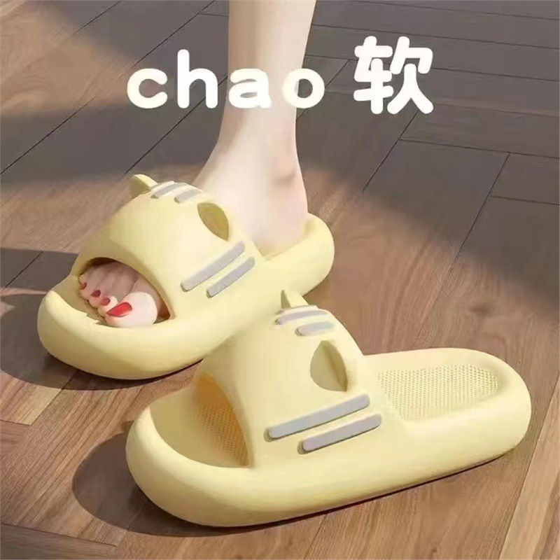 dép nữ xinh  dép giày nữ Dép Nữ Mùa Hè 2023 Mùa Hè Mới Đa Năng Dép Đi Trong Nhà Trong Nhà Chống Trơn Trượt Dép Cặp Đôi Giày Sandal Nữ