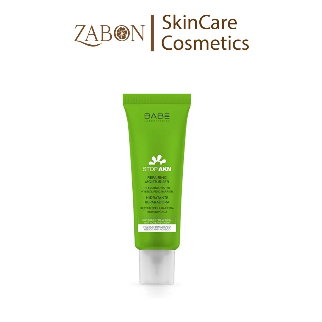 Kem phục hồi ngăn ngừa mụn Babe Stop AKN Repairing Moisturiser