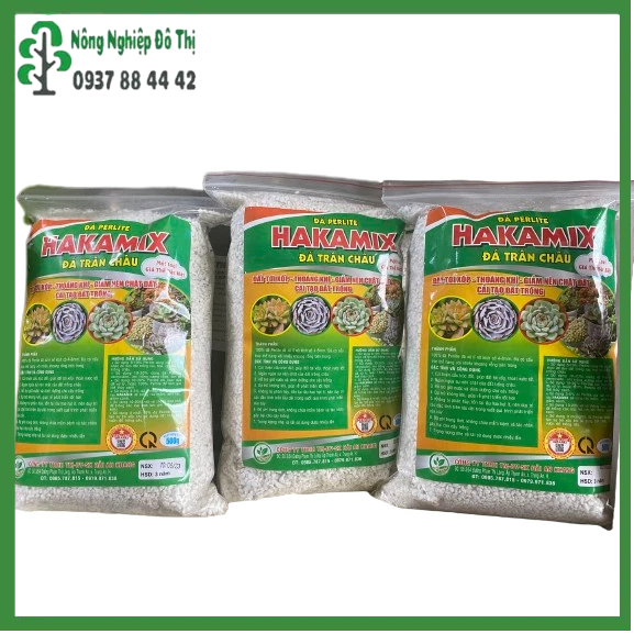 ĐÁ PERLITE trồng cho cây cảnh lá, sen đá hay cây đột biến indoor 5dm3