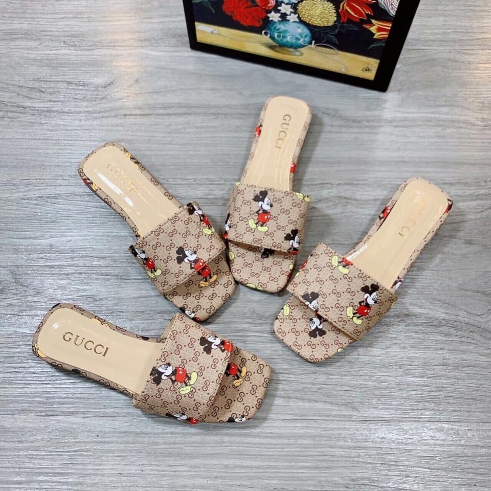 DÉP MICKEY NỮ QUAI NGANG CAO CẤP CỰC XINH HOT TREND