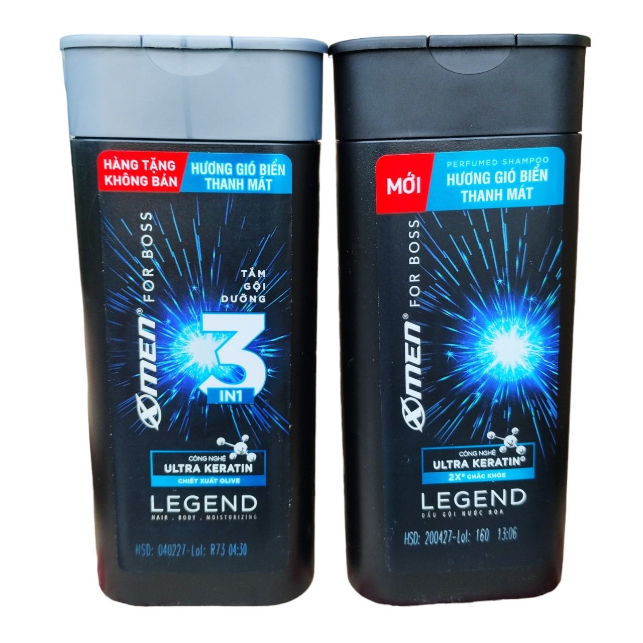 Combo Dầu gội và Sữa tắm Xmen Boss sang trọng cuốn hút 150g/chai (Hàng khuyến mãi)