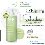 Gel Rửa Mặt SVR Gel Mousant Sebiaclear Làm Sạch Tế Bào Chết Dành Cho Da Dầu Mụn, Không Chứa Xà Phòng