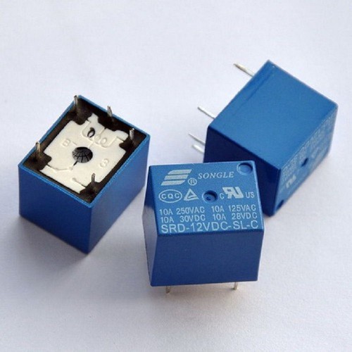 Relay 5 chân 12V lắp chống trộm xe máy