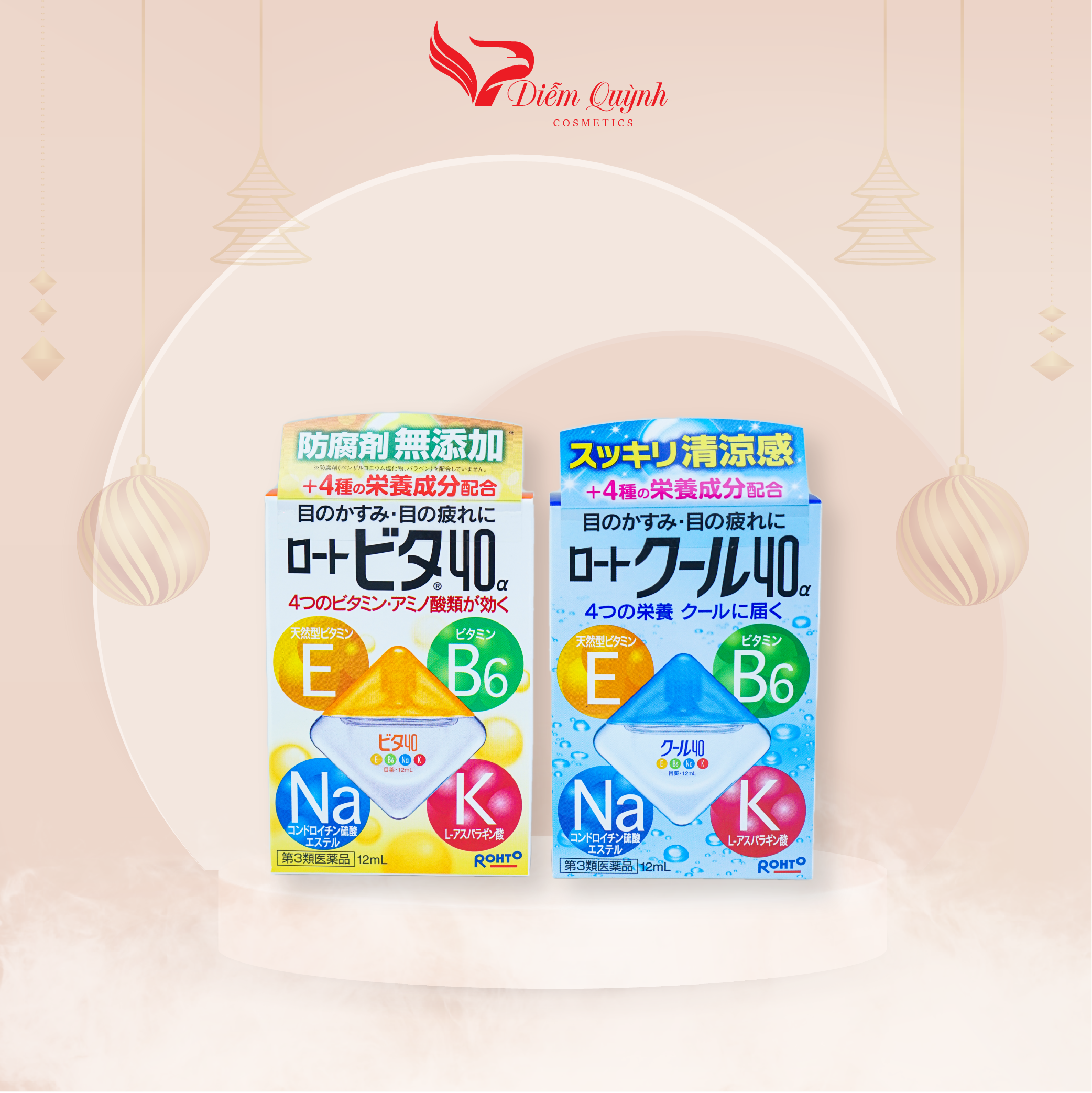 Nước Nhỏ Mắt Rohto Vita 40 Nhật Bản 12ml