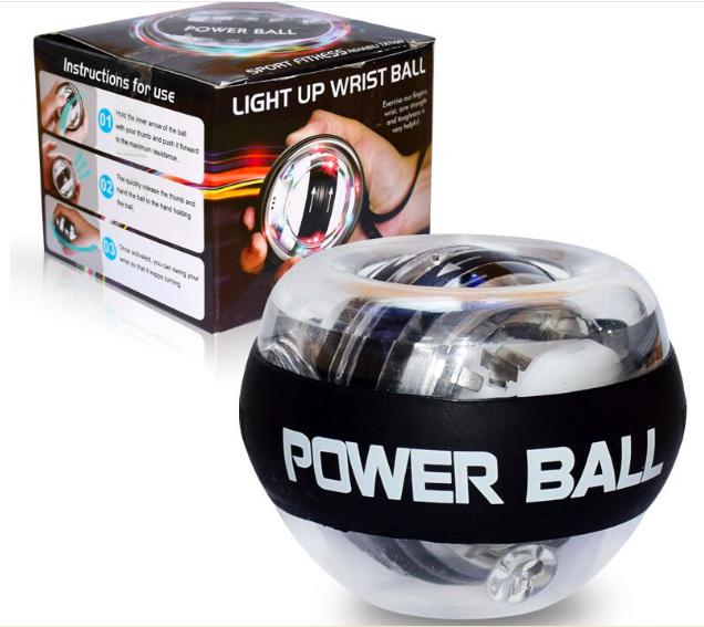 Power ball - bóng tập luyện cổ tay cơ tay có đèn led phát sáng