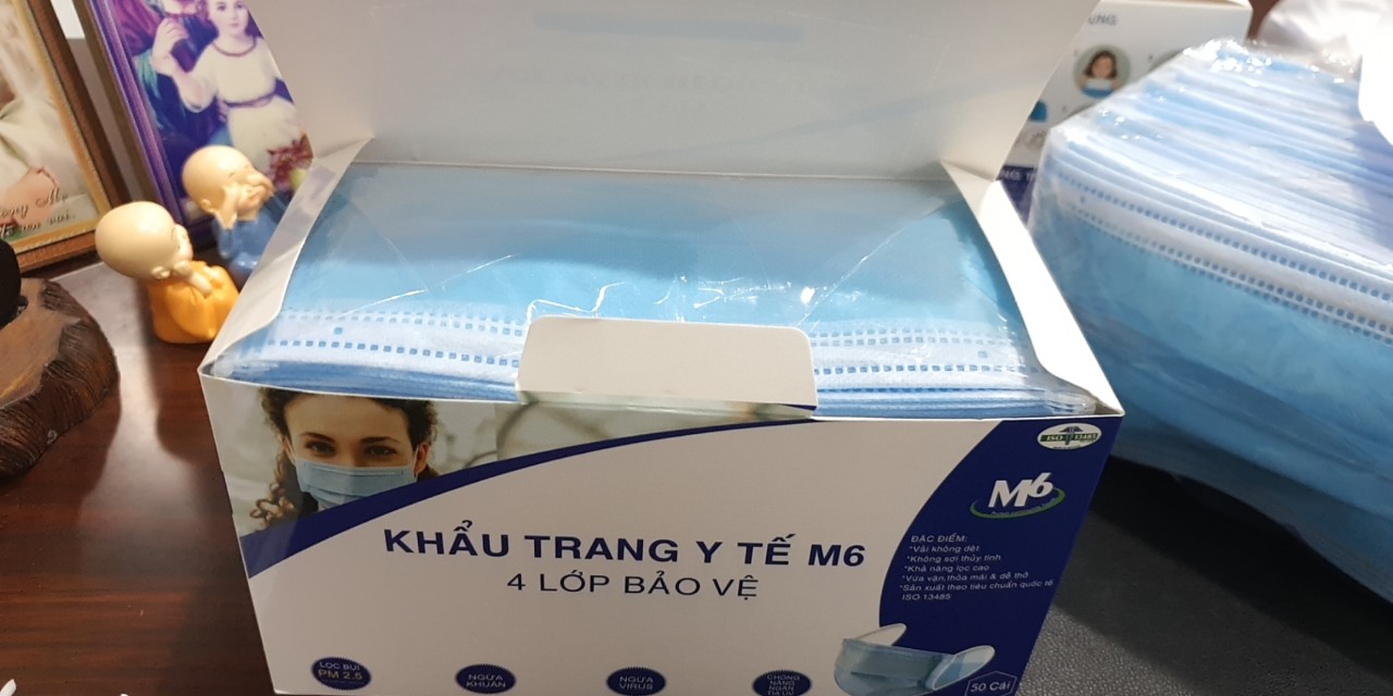 Khẩu trang y tế m6