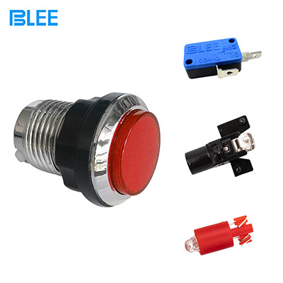 -A Máy Chơi Game Lớn 32MM Vòng Tròn Nhỏ, Nút Mạ Điện, Máy Chơi Game, Vòng Tròn Nhỏ, Nút Đèn, Nút, Công Tắc, Nhà Sản Xuất Bán Buôn