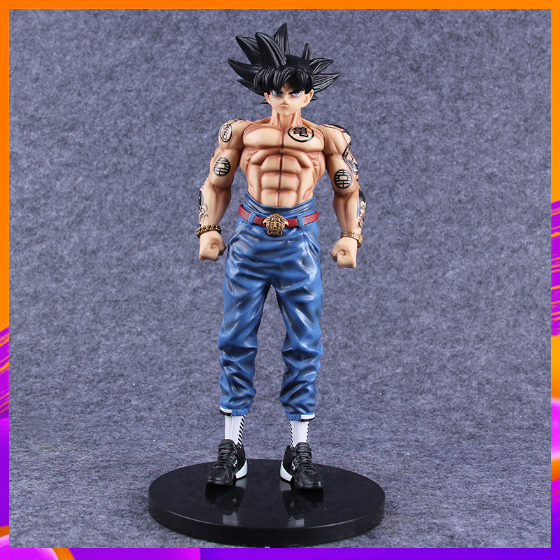 Mua Mô hình Figure dragon ball 7 viên ngọc rồng hình xăm songoku 28cm tại  Phú Cường RC | Tiki