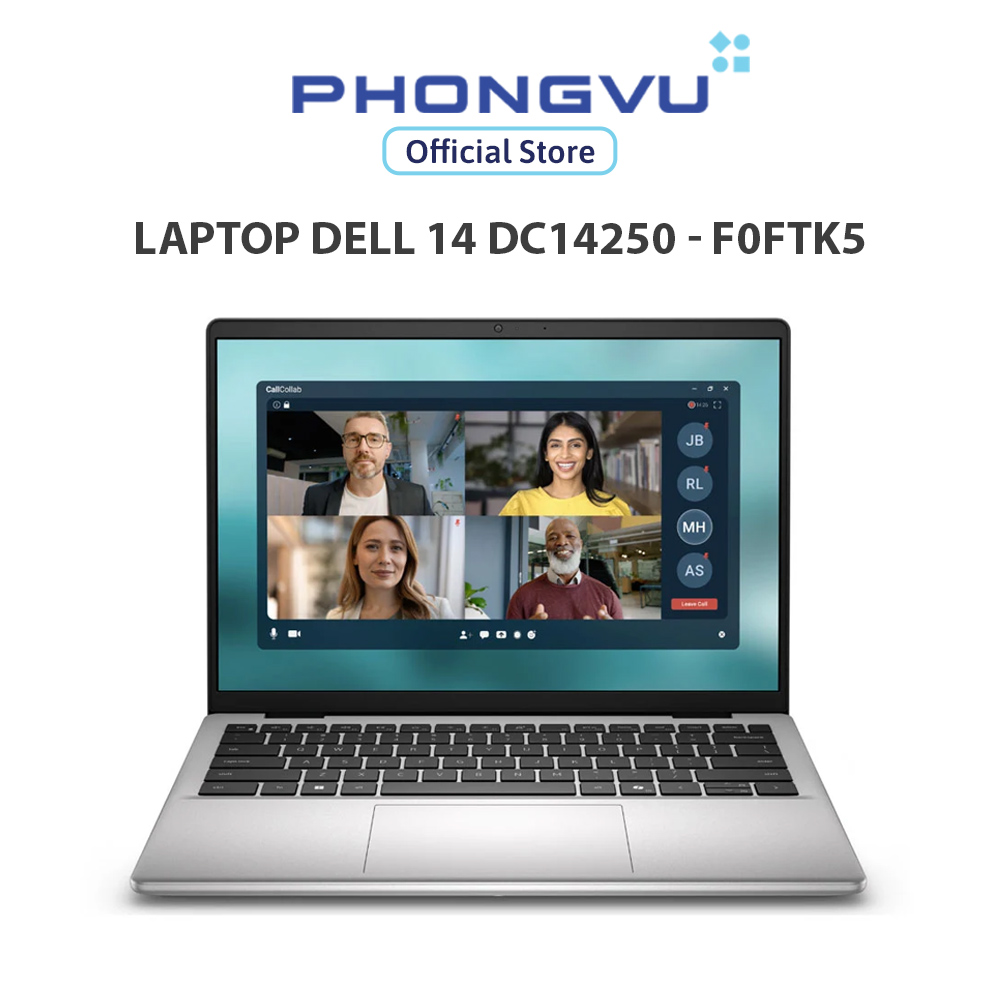 Dell Laptop 14 Dc14250 - F0Ftk5 (Core 5 120U/ 16Gb/ 1Tb/ Win 11 Home + Office) - 12-Month Warranty Giá 26,290,000 Đồng*Miễn phí vận chuyển