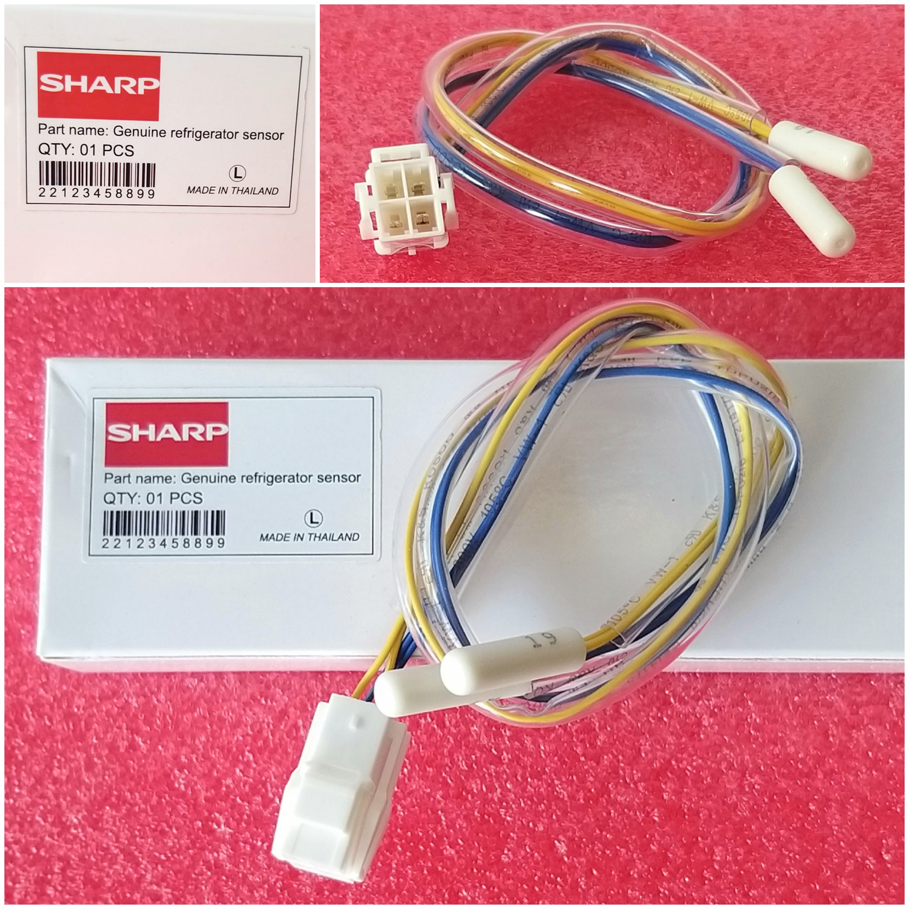 Senso tủ lạnh sharp chính hãng dây đôi full hộp 2k phước mãi