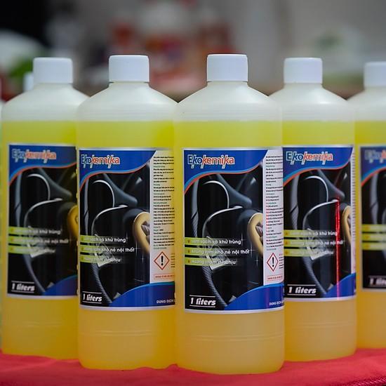 Dung dịch làm sạch nội thất xe hơi đậm đặc Ekokemika Texil -1L