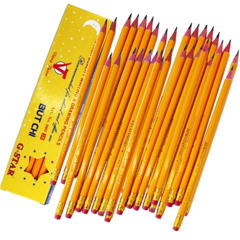 Hộp 12 cây viết chì gỗ 2b cao cấp gstar