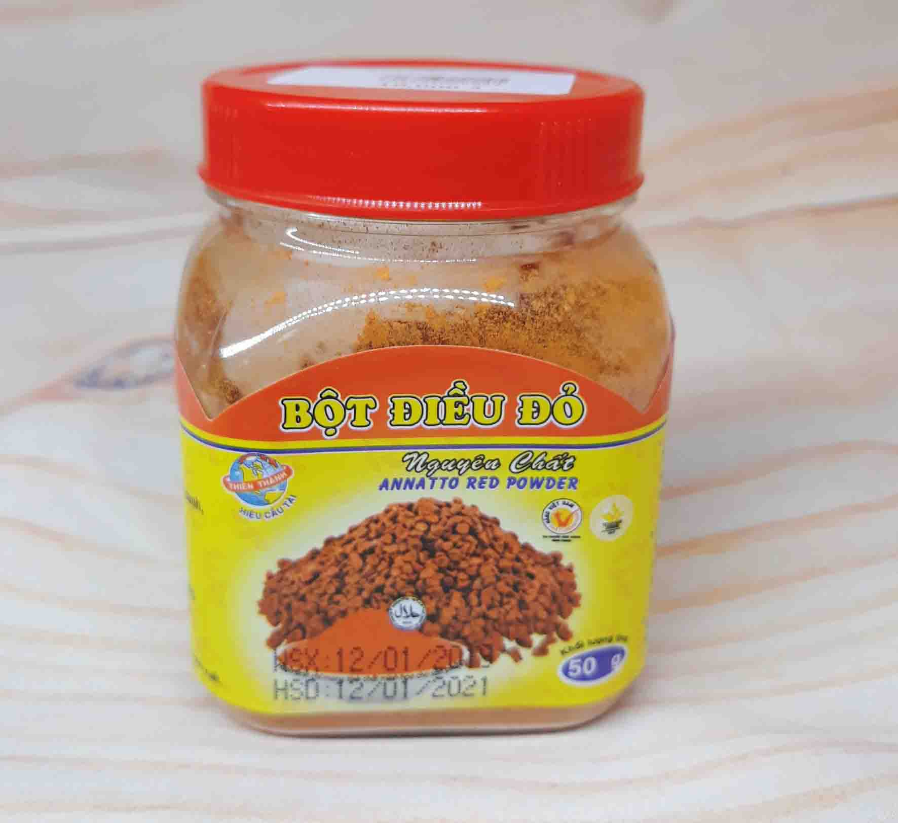 Bột điều đỏ thiên thành 50gr