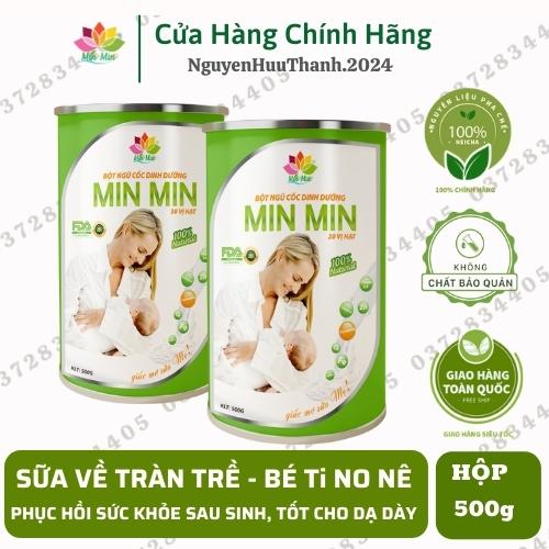 1kg ngũ cốc lợi sữa min min 30 vị hạt - sữa về sau 3-5 ngày