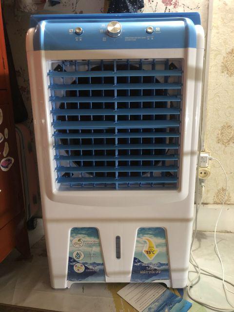 Quạt điều hòa hơi nước mặt kính, 45 lít